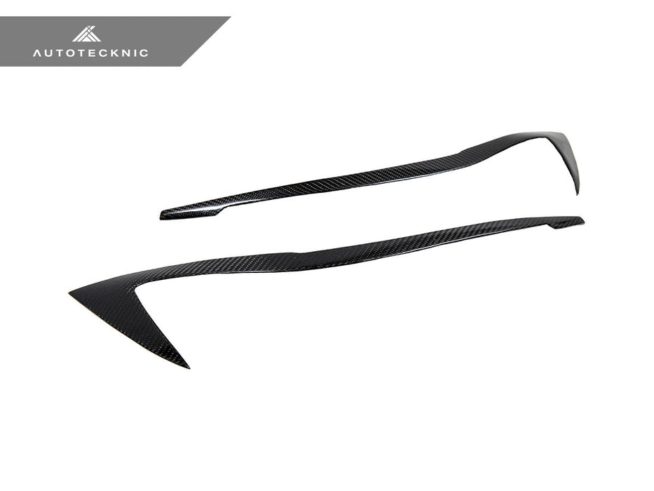 AutoTecknic Carbon Fiber Headlight Trim Set - G20 3-Series Pre-LCI