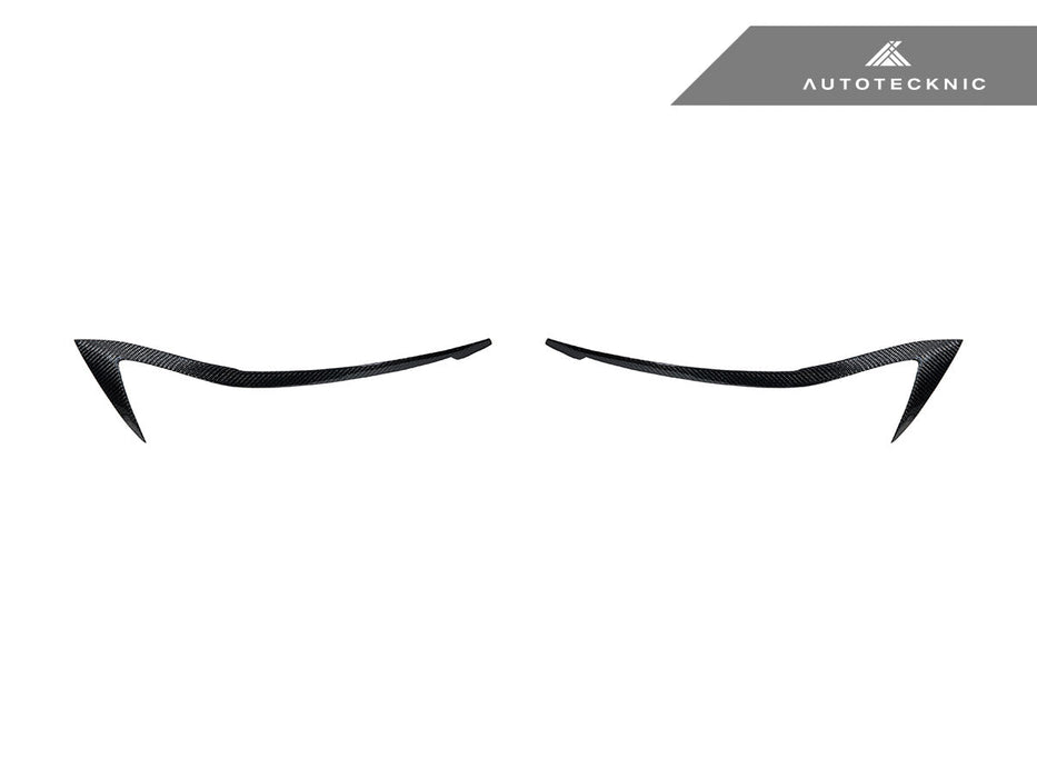 AutoTecknic Carbon Fiber Headlight Trim Set - G20 3-Series Pre-LCI