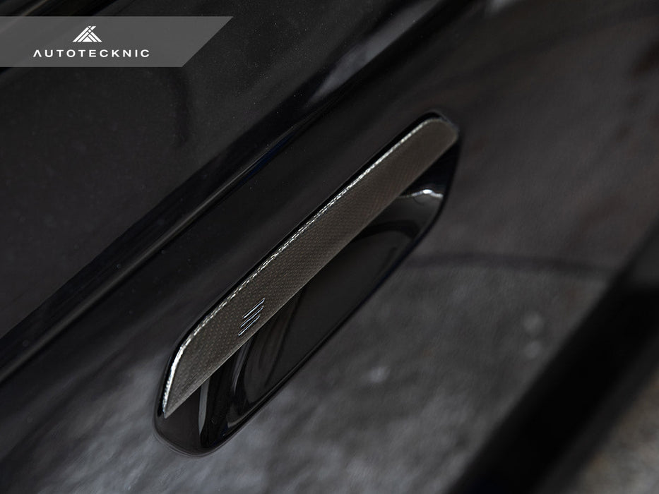 AutoTecknic Dry Carbon Door Handle Trim Set - G42 2-Series Coupe