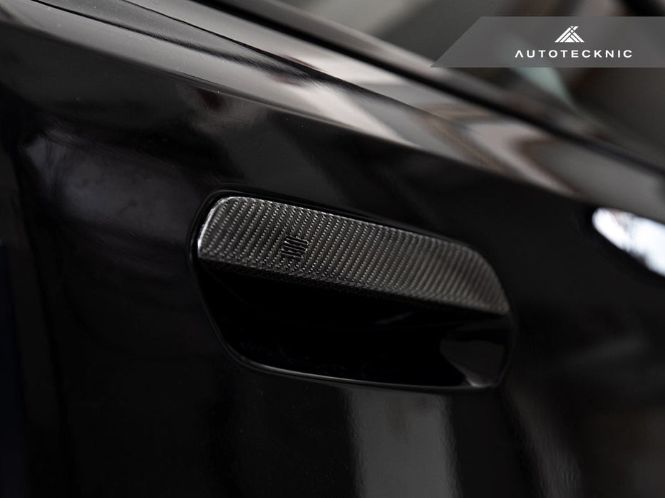 AutoTecknic Dry Carbon Door Handle Trim Set - G87 M2