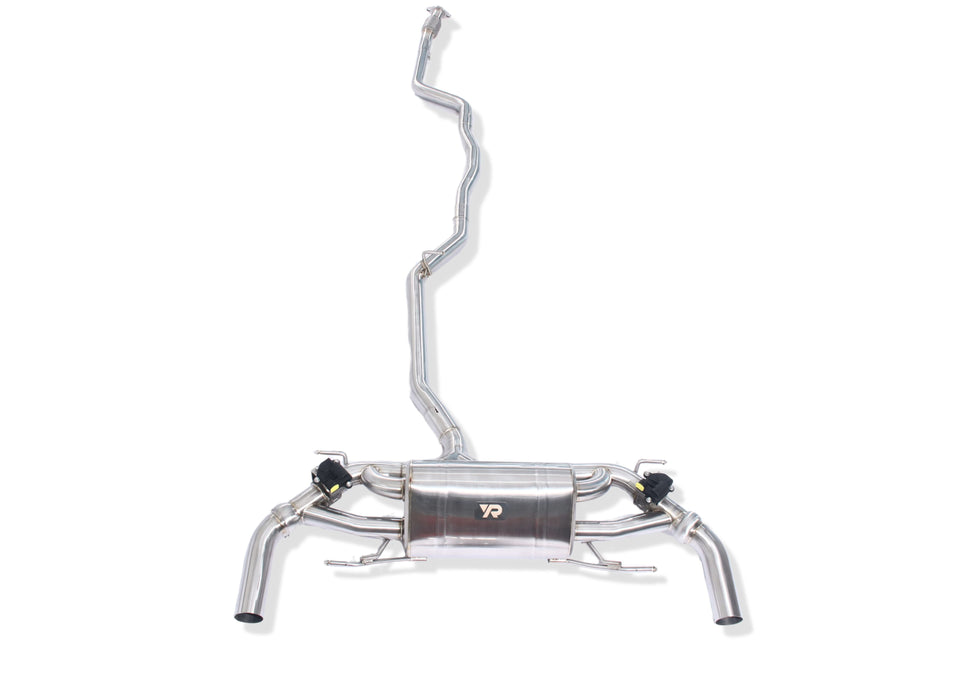 Alfa Romeo Giulia Catback Exhaust - Performance Valved by Yonristic Performance