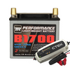 Tomioka Racing TR-B1700R 17 lbs Right-Side Positive Street Use Race Use Track Use Universal Fit Performance AGM Light-Weight Battery with Battery Tender (Optional)