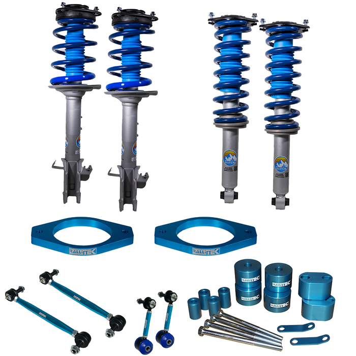 bilstein b8 suspension lift assemblies 2.5" lift with subframe drop
