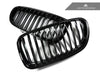 AutoTecknic Gloss Black Front Grille Set - BMW F10 Sedan | F11 Wagon | 5-Series