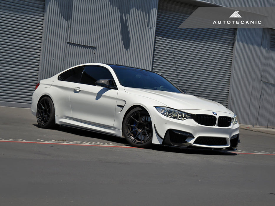 AutoTecknic Replacement Glazing Black Fender Trims - BMW F80 M3 | F82/ F83 M4