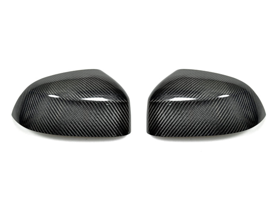 AutoTecknic Replacement Carbon Fiber Mirror Covers - BMW F25 X3 LCI | F26 X4 | F15 X5 | F16 X6