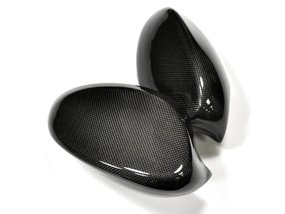 AutoTecknic Replacement Carbon Fiber Mirror Covers - BMW E92 Coupe / E93 Cabrio | 3-Series Pre-LCI