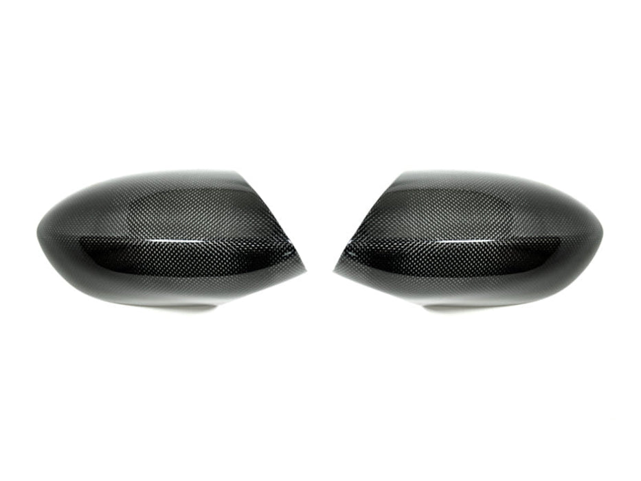 AutoTecknic Replacement Carbon Fiber Mirror Covers - BMW E90/ E92/ E93 M3 | E82 1M