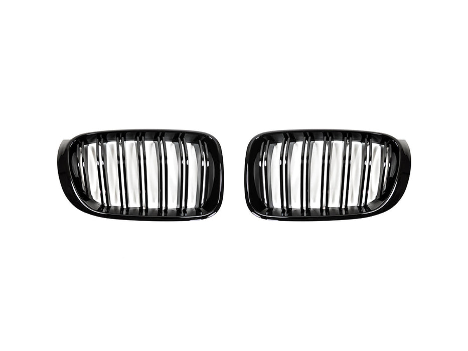 AutoTecknic Glazing Black Front Grille Set - BMW F25 X3 LCI | F26 X4 LCI