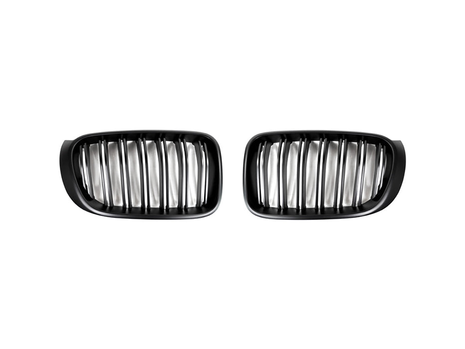 AutoTecknic Stealth Black Front Grille Set - F25 X3 LCI | F26 X4