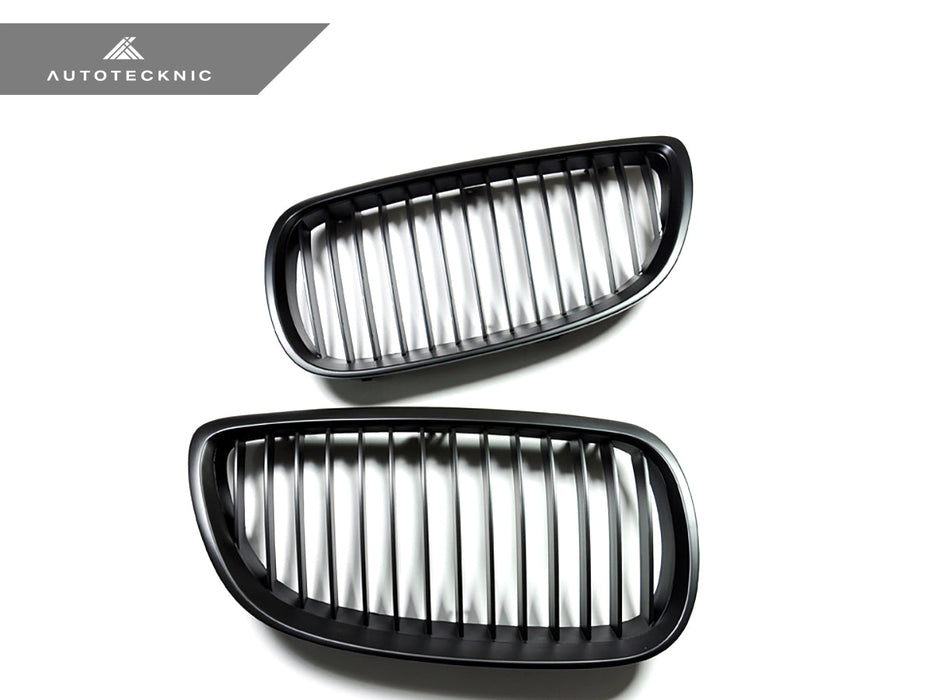 AutoTecknic Stealth Black Front Grille Set - E92/ E93 3-Series Pre-LCI (including E9X M3)