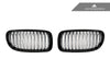 AutoTecknic Gloss Black Front Grille Set - E90/ E91 3-Series LCI