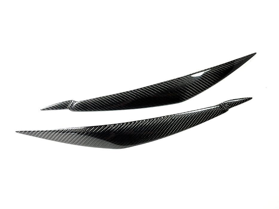 AutoTecknic Carbon Fiber Headlight Trim Set - BMW E70 X5 | X5M | E71 X6 | X6M