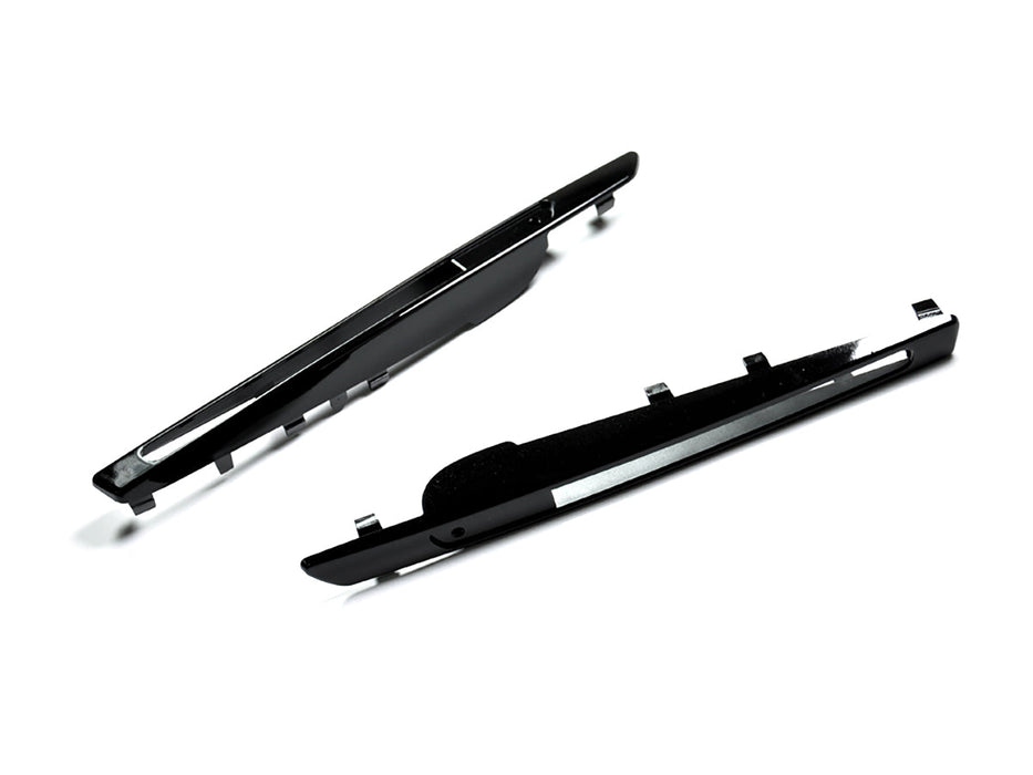 AutoTecknic Replacement Glazing Black Fender Gills - BMW E71 X6M