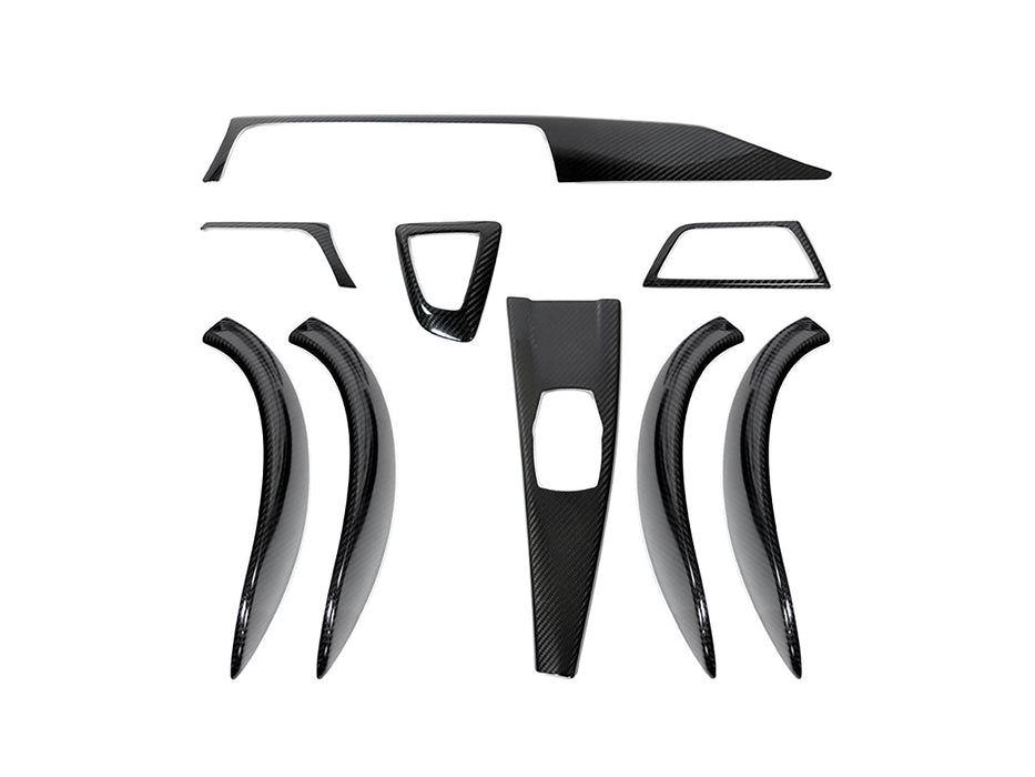 AutoTecknic Dry Carbon Fiber Interior Trim - BMW F30 3-Series Sedan | F34 3-Series GT | F36 4-Series GC