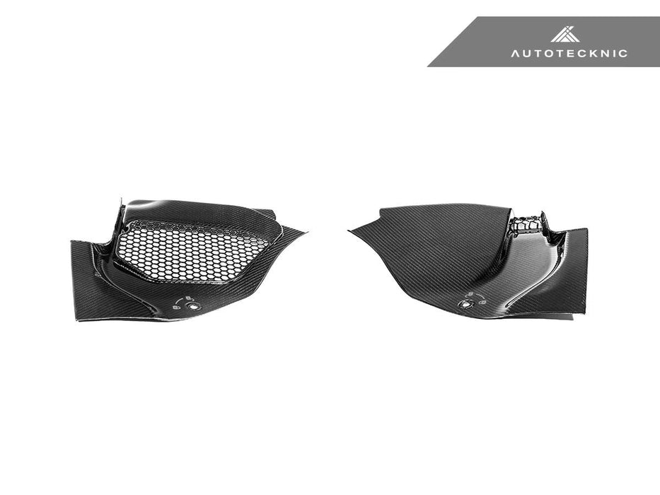 AutoTecknic Dry Carbon Engine Cowl Panel Trim Set - F90 M5