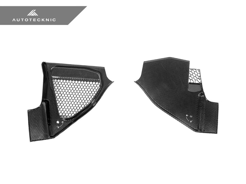 AutoTecknic Dry Carbon Engine Cowl Panel Trim Set - F97 X3M | F98 X4M