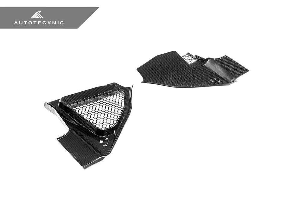 AutoTecknic Dry Carbon Engine Cowl Panel Trim Set - F97 X3M | F98 X4M