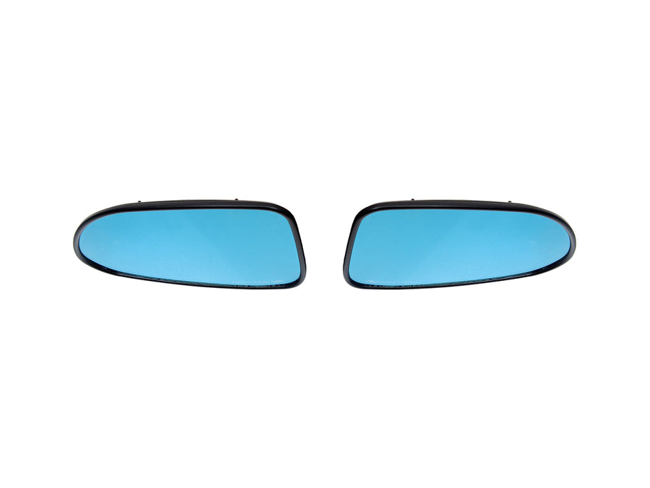 ApexVision Blue Tinted Side View Mirror Glass Set w/ Defrost - Honda S2000 AP1/AP2