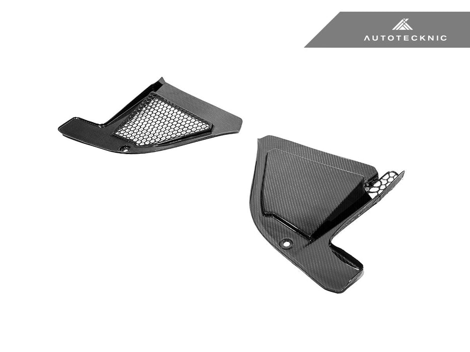 AutoTecknic Dry Carbon Engine Cowl Panel Trim Set - G09 XM