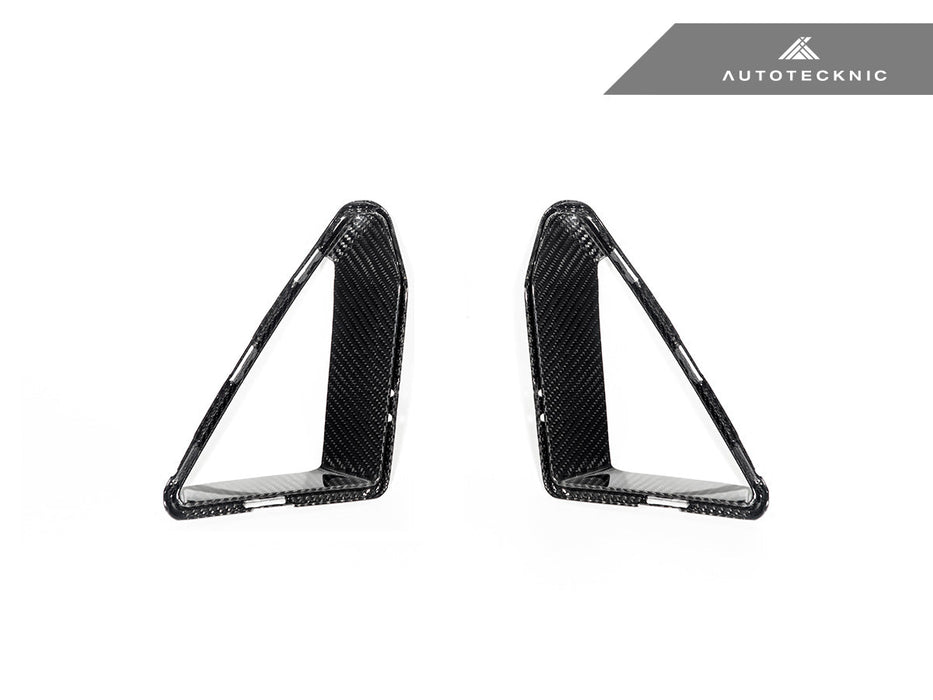 AutoTecknic Front Bumper Carbon Air Curtain Set - G90/ G99 M5