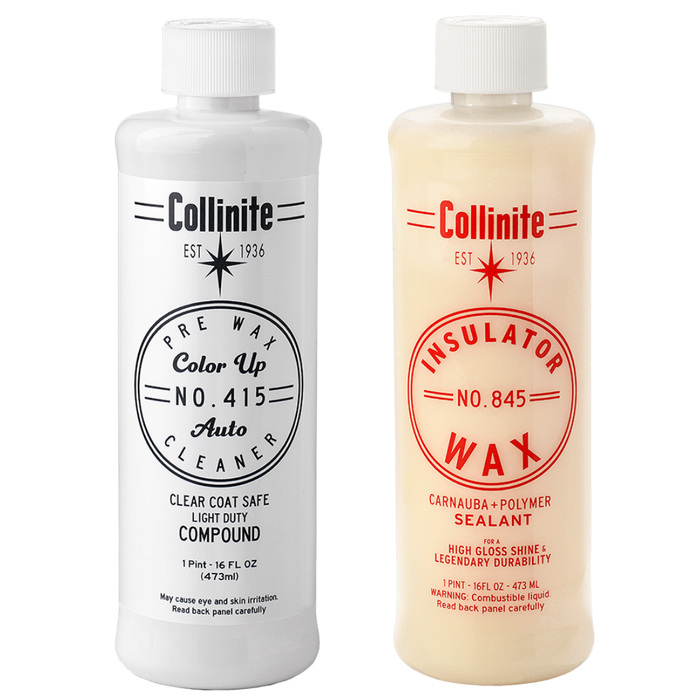 Collinite 415 Color-Up Cleaner & 845 Insulator Wax Combo