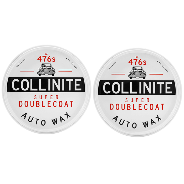 Collinite 476s Super Doublecoat Auto Paste Wax, 9 Oz (2 Pack)