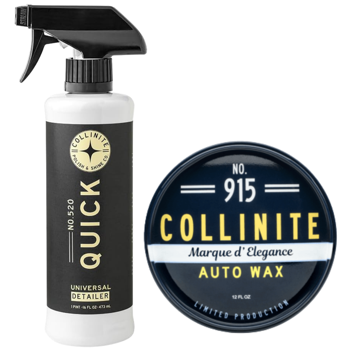 Collinite 520 Quick Detailer & 915 Marque D'Elegance Combo