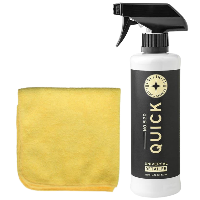 Collinite 520 Mr. Collins P.H.D. Auto Quick Detailer 16 Fl Oz with Microfiber Towel