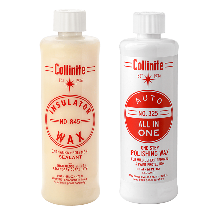 Collinite 845 Insulator Wax & 325 All In One Cleaner Wax Combo
