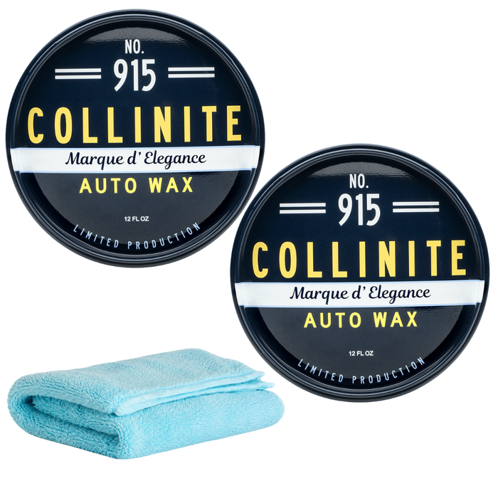 Collinite 915 Marque D'Elegance 2 Pack with Microfiber Towel
