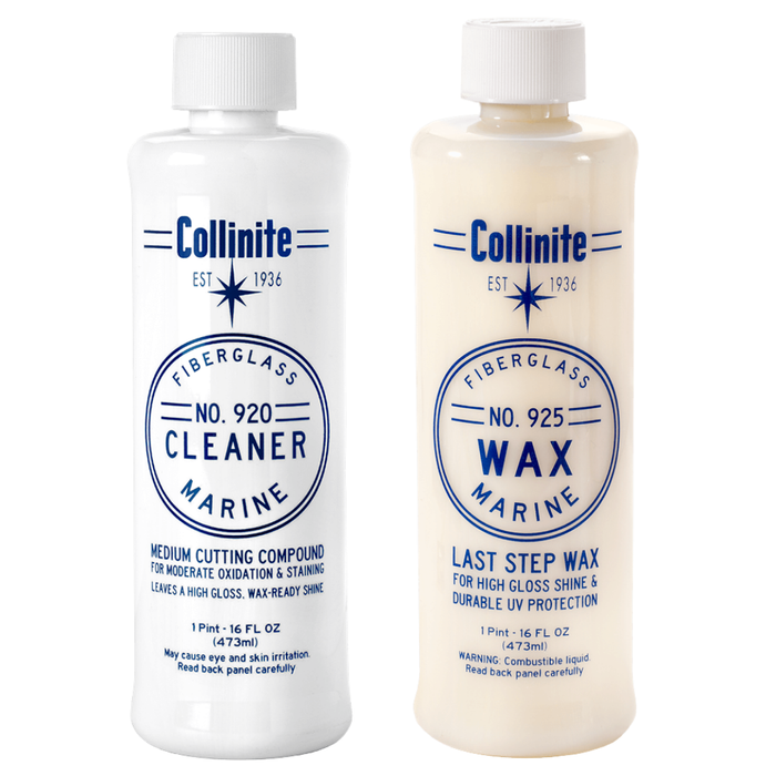 Collinite 920 Marine Cleaner & 925 Marine Wax Combo