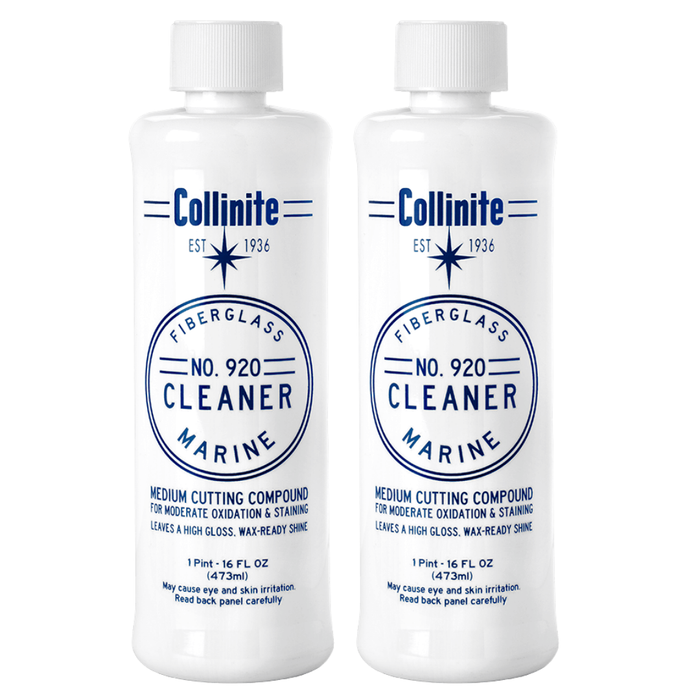 Collinite 920 Fiberglass Boat Cleaner 2 Pack 16 Fl Oz Each