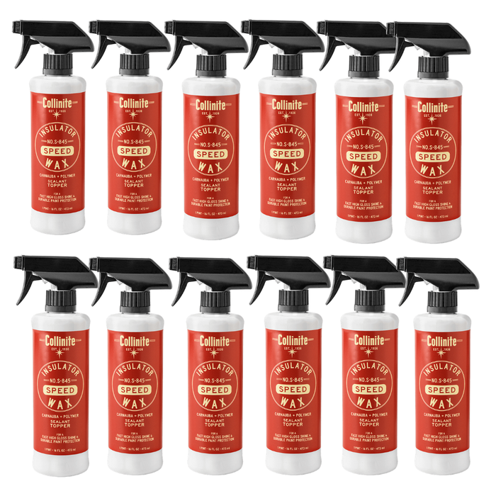 Collinite No. S-845 Insulator Speed Wax Sealant/Wax Topper-Maintainer Pack of 12