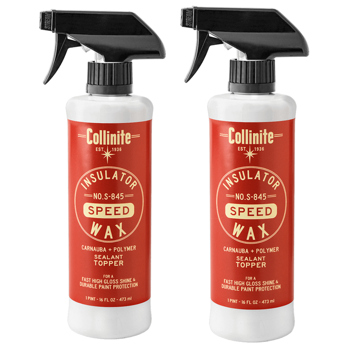 Collinite No. S-845 Insulator Speed Wax Sealant/Wax Topper-Maintainer Pack of 2