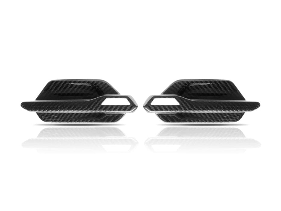 AutoTecknic Dry Carbon Fiber Fender Trims - BMW F87 M2