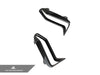 AutoTecknic Dry Carbon Front Bumper Grille Trim Set - BMW G20 M340i M-Sport Pre-LCI