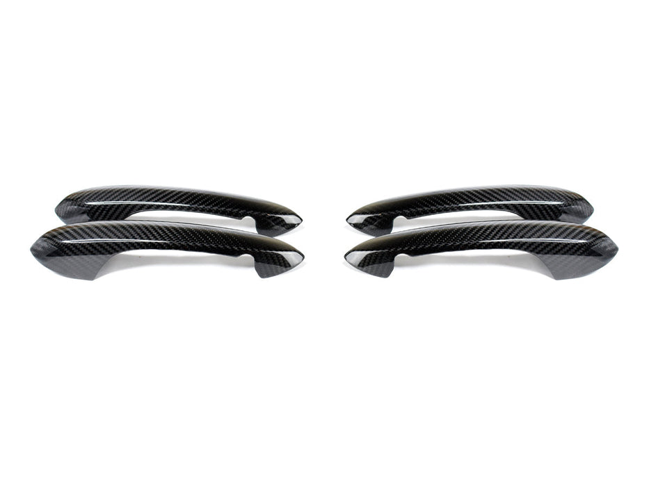 AutoTecknic Dry Carbon Door Handle Trim Set - BMW G30 5-Series | G32 6-Series GT