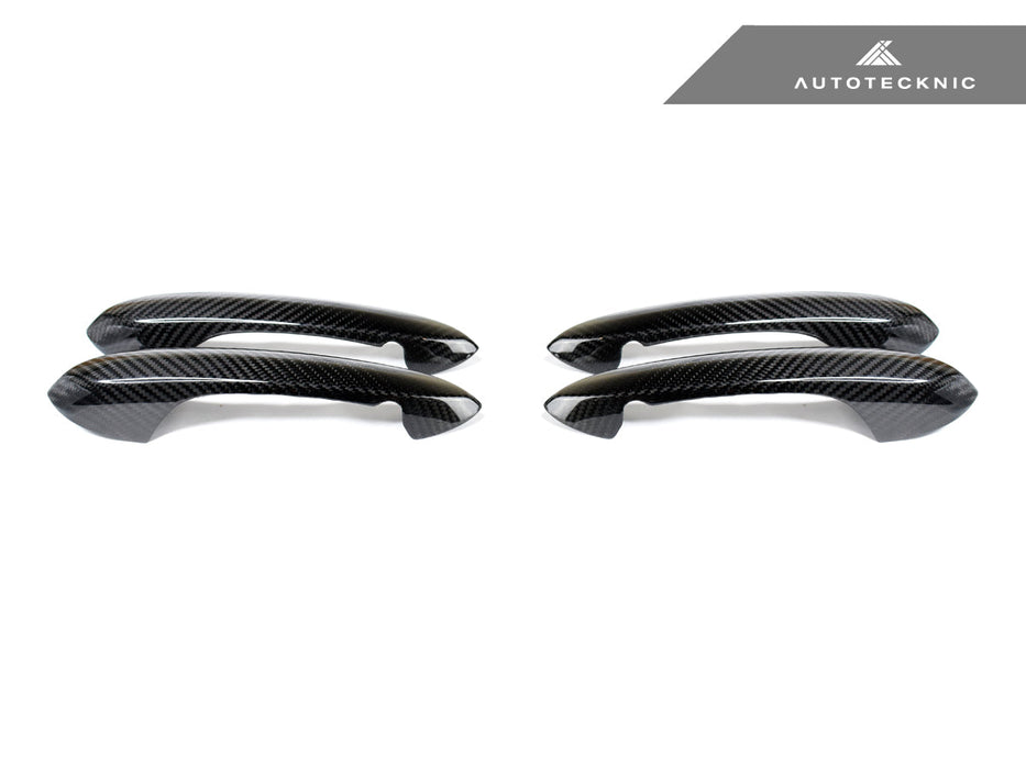 AutoTecknic Dry Carbon Door Handle Trim Set - G20 3-Series