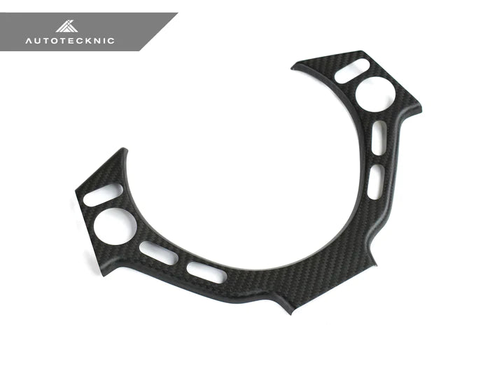 AutoTecknic Dry Carbon Fiber Steering Wheel Cover - Nissan R35 GTR GT-R