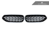 AutoTecknic Painted Glazing Black Front Grille Set - BMW G29 Z4