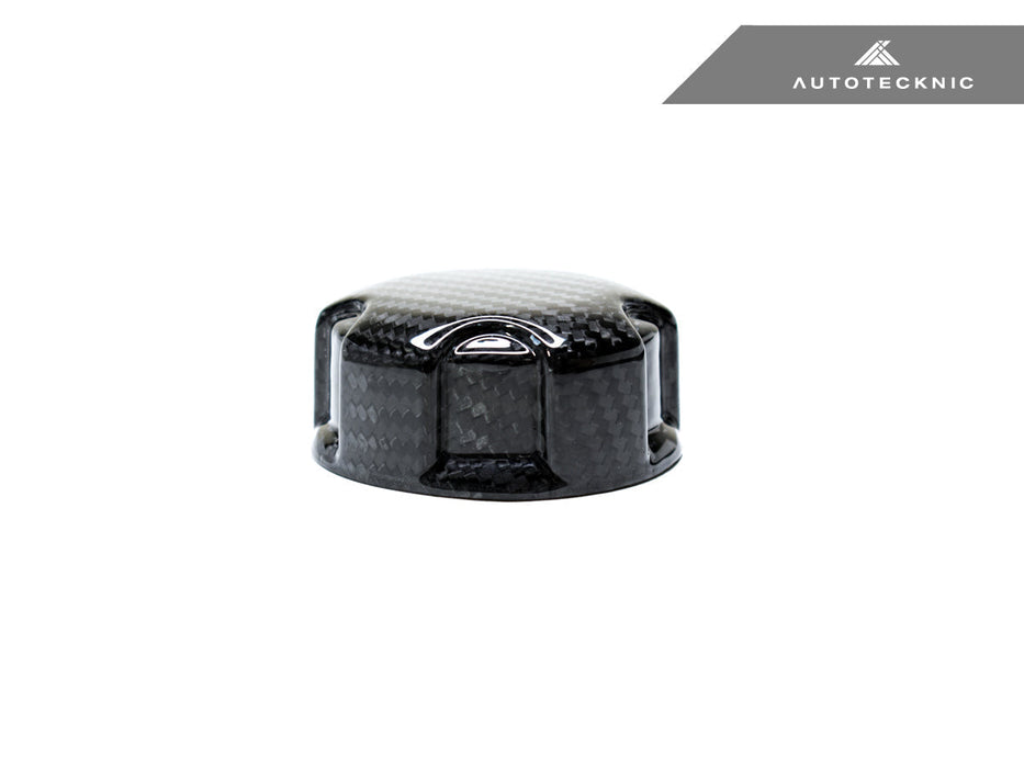 AutoTecknic Dry Carbon Charge Cooler Tank Cap Cover - F06/ F12/ F13 M6