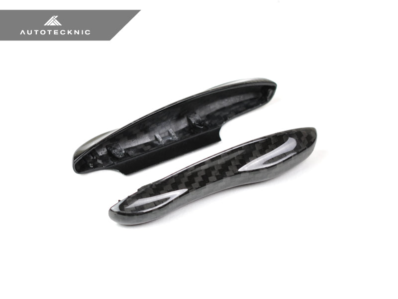 AutoTecknic Dry Carbon Key Remote Trim - Porsche Taycan | Panamera 17-Up | Cayenne 18-Up (G2)