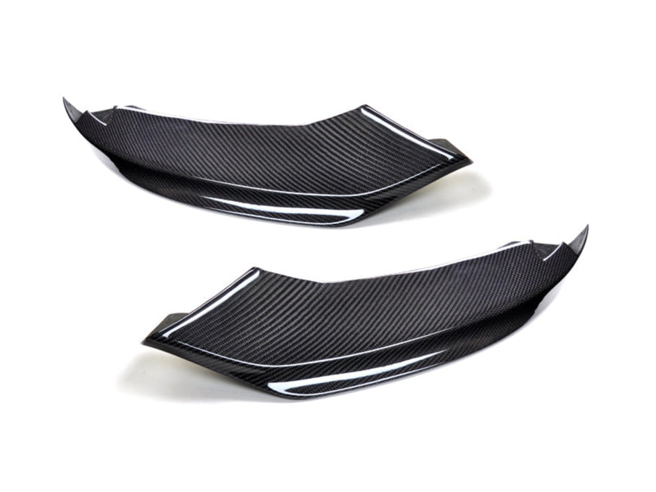 AutoTecknic Vacuumed Carbon Fiber Aero Splitters - BMW F32/ F33/ F36 4-Series M-Sport