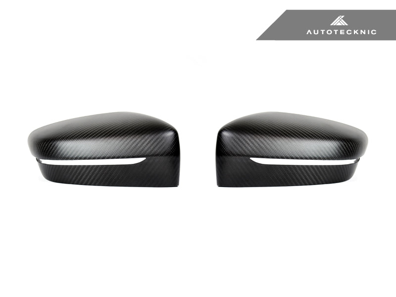 AutoTecknic Replacement Version II Dry Carbon Mirror Covers - G30 5-Series | G32 6-Series GT | G11 7-Series