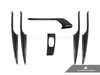 AutoTecknic Dry Carbon Fiber Interior Trim - BMW G01 X3 | G02 X4 Pre-LCI