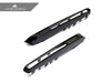 AutoTecknic Replacement Glazing Black Fender Gills - BMW E70 X5M