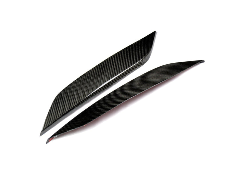 AutoTecknic Pre-preg Carbon Fiber Headlight Trim Set - Nissan 350Z