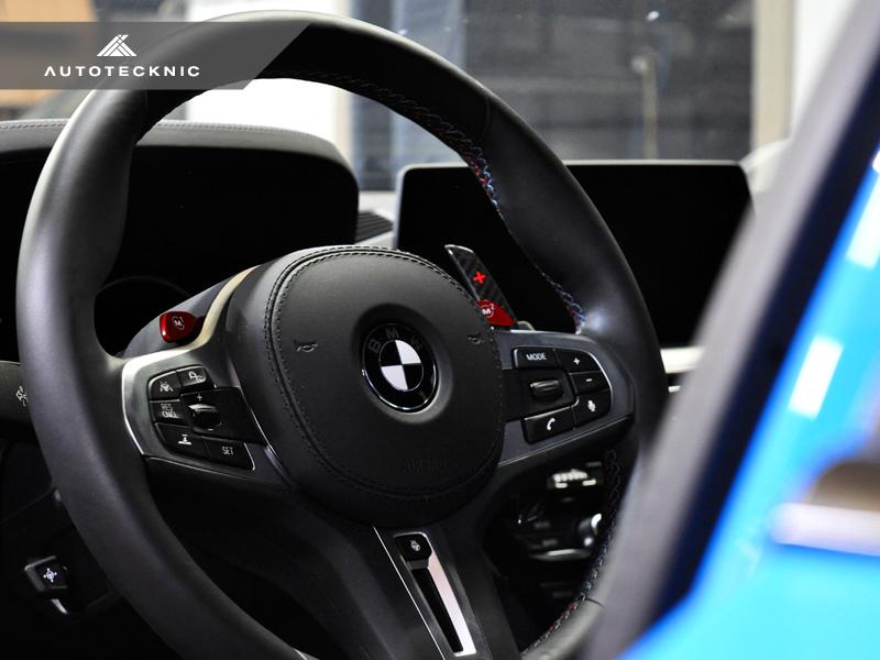 AutoTecknic Dry Carbon Battle Version Shift Paddles - G42 2-Series Coupe