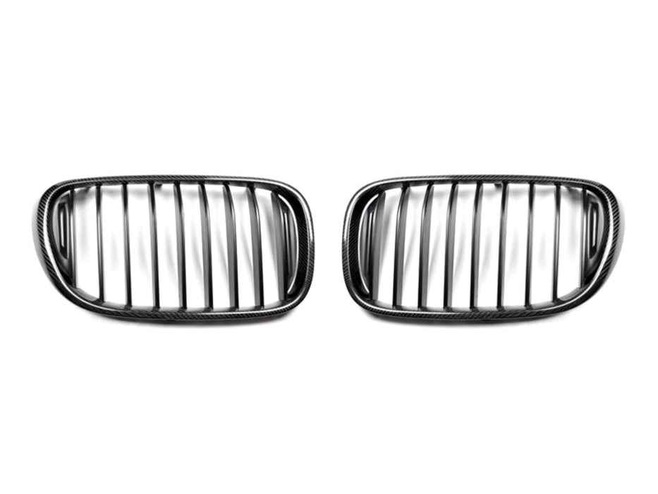 AutoTecknic Carbon Fiber Front Grille Set - BMW G11/ G12 7-Series Pre-LCI (16-19)
